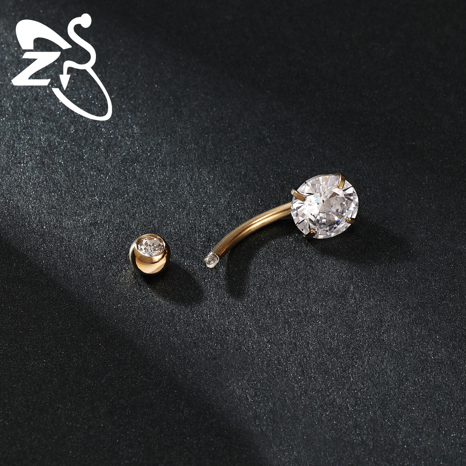 ZS 1 Piece 14G Stainless Steel - Zs Body Jewelry recension och pris