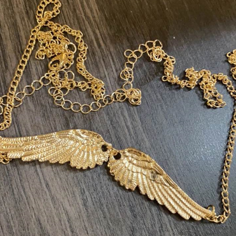 Double Layer Wings Angel Waist - Body Jewelry Bulk recension och pris