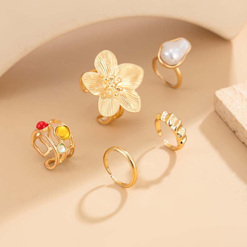Adjustable Toe Ring Set Gold S - Body Jewelry Rings recension och pris