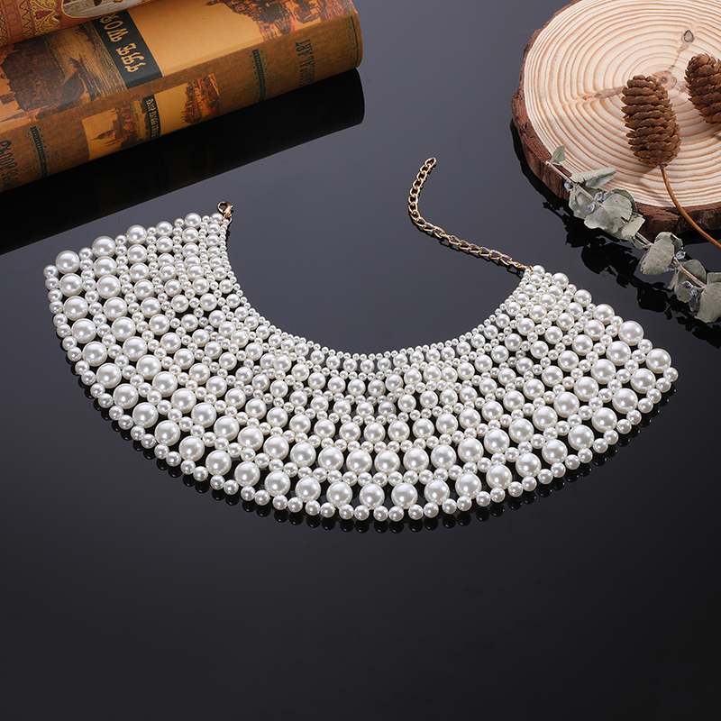 Fashion necklace pearl wedding - Body Jewelry Brands recension och pris