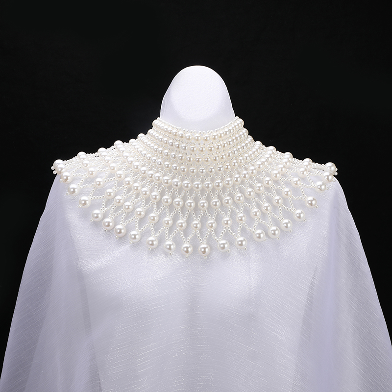 Fashion necklace pearl wedding - Body Jewelry Brands recension och pris