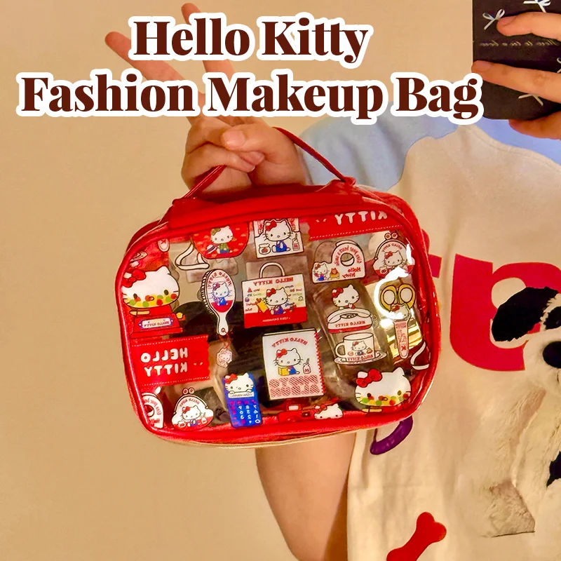 Cute Kitty PVC Cosmetic Bag Wa - Body Jewelry Waterproof recension och pris