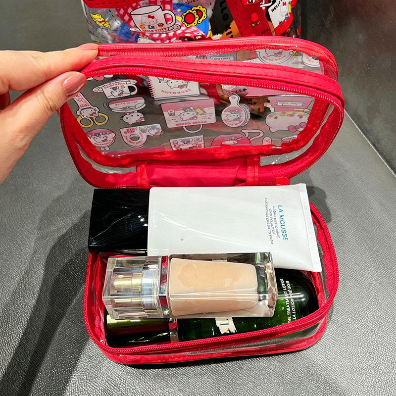 Cute Kitty PVC Cosmetic Bag Wa - Body Jewelry Waterproof recension och pris