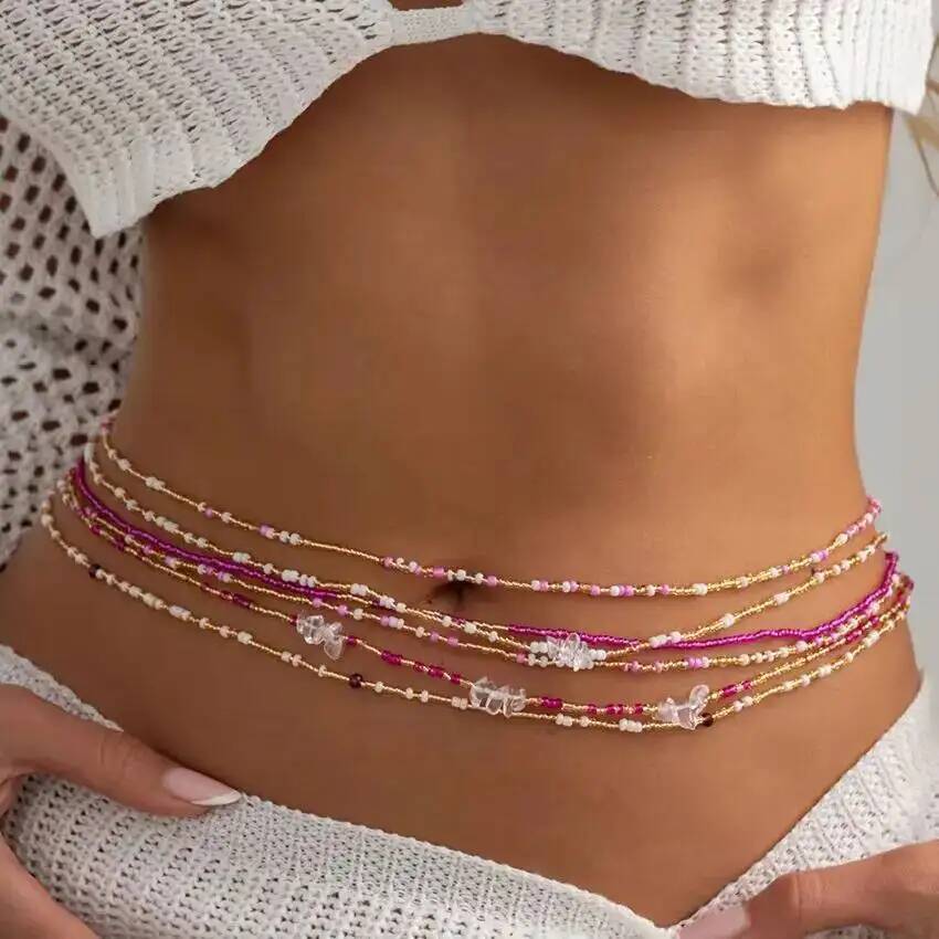 SHIXIN 6Pcs/Set Boho Colorful  - Body Jewelry Bulk recension och pris