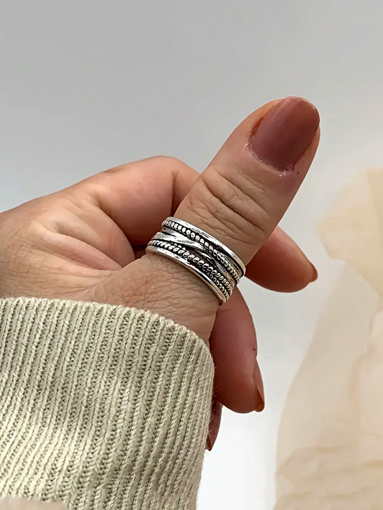1pc Vintage Royal Style Thumb  - Body Jewelry Rings recension och pris